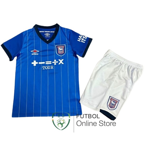 Camiseta Ipswich Town Ninos 24/2025 Primera Azul