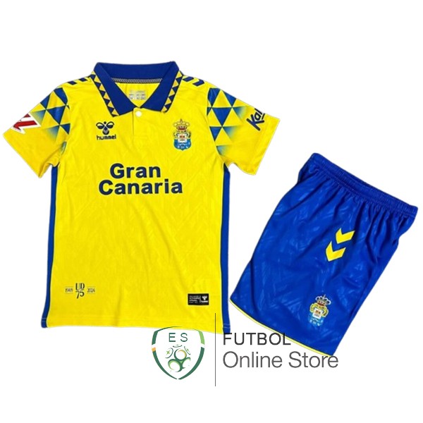 Camiseta Las Palmas Ninos 24/2025 Primera Amarillo