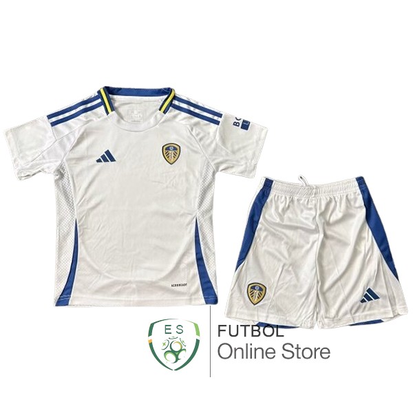 Camiseta Leeds United Ninos 24/2025 Primera I Blanco