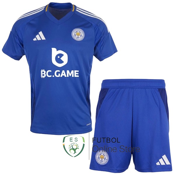 Camiseta Leicester City Ninos 24/2025 Primera Azul