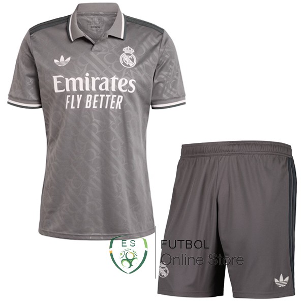 Camiseta Real Madrid Ninos 24/2025 Tercera Negro