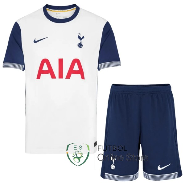 Camiseta Tottenham Hotspur Ninos 24/2025 Primera Blanco