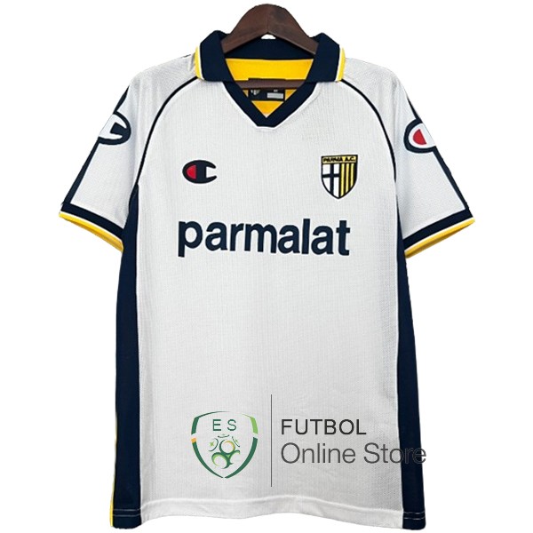 Segunda Camiseta Parma Retro 2003 2004 Blanco