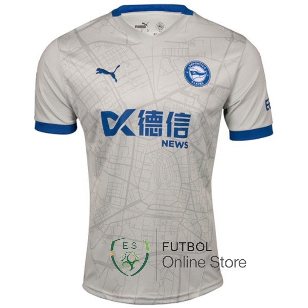 Tailandia Camiseta Alaves 24/2025 Segunda Gris