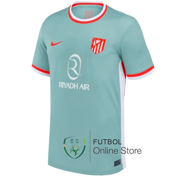 Tailandia Camiseta Atletico Madrid 24/2025 Segunda Verde