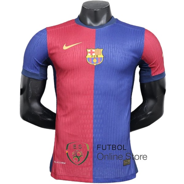 Tailandia Camiseta Barcelona 24/2025 Prima Jugadores Azul II Rojo