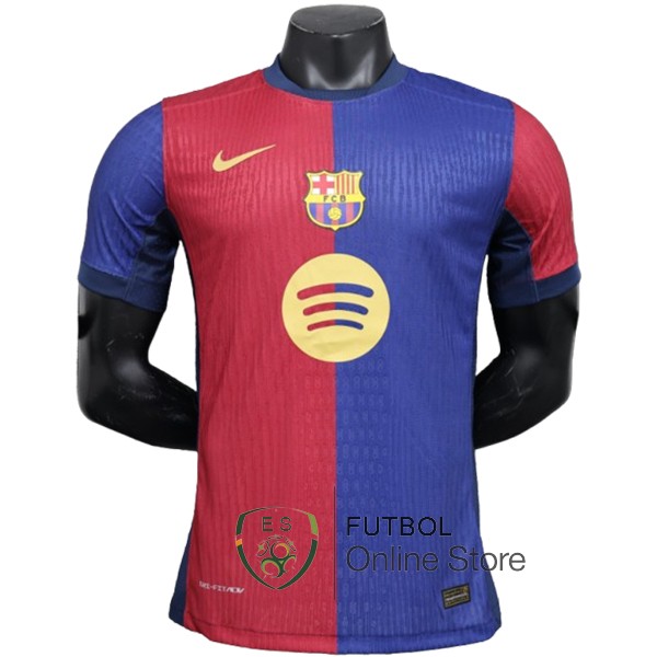 Tailandia Camiseta Barcelona 24/2025 Prima Jugadores Azul I Rojo