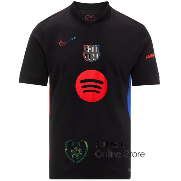 Tailandia Camiseta Barcelona 24/2025 Segunda Negro I Rojo