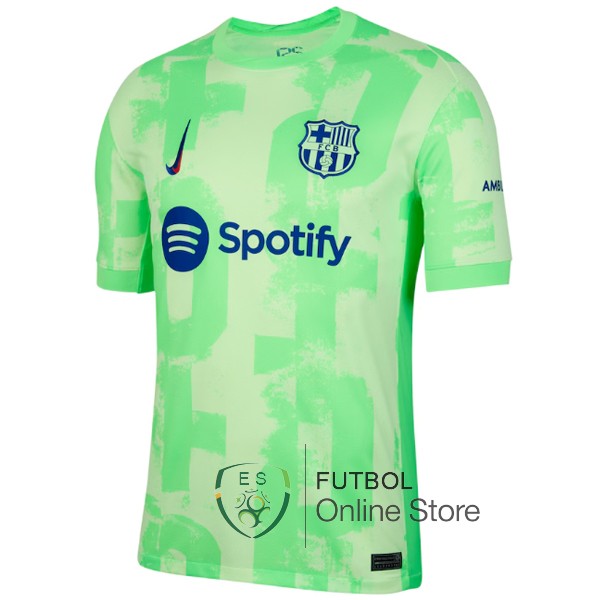 Tailandia Camiseta Barcelona 24/2025 Tercera Verde