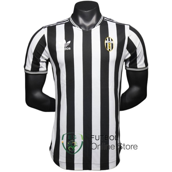 Tailandia Camiseta Juventus 24/2025 Especial Jugadores Blanco Negro