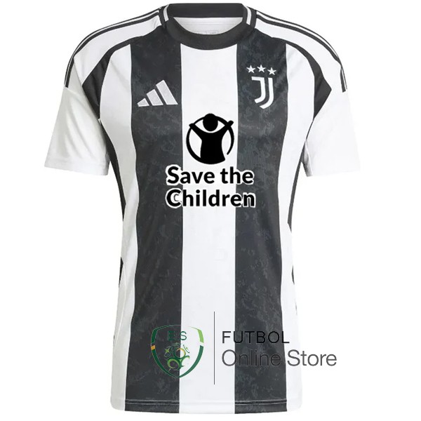 Tailandia Camiseta Juventus 24/2025 Primera Blanco I Negro