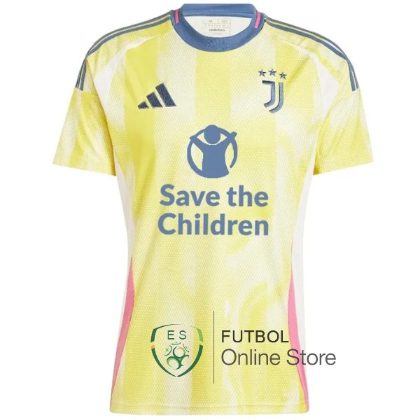 Tailandia Camiseta Juventus 24/2025 Segunda I Amarillo