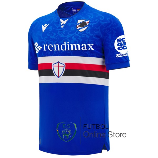 Tailandia Camiseta Sampdoria 24/2025 Primera Azul