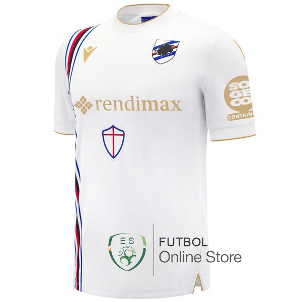 Tailandia Camiseta Sampdoria 24/2025 Segunda Blanco