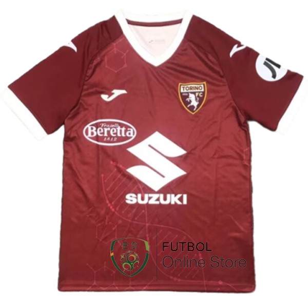 Tailandia Camiseta Torino 24/2025 Primera Rojo Blanco