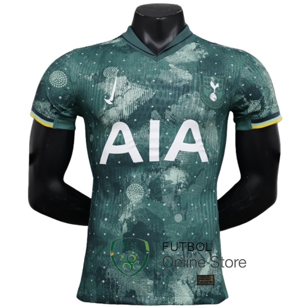 Tailandia Camiseta Tottenham Hotspur 24/2025 Tercera Jugadores Verde