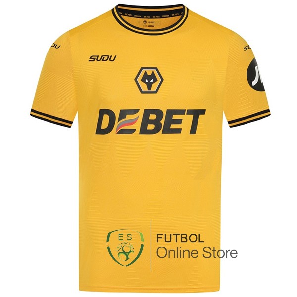 Tailandia Camiseta Wolves 24/2025 Primera Amarillo